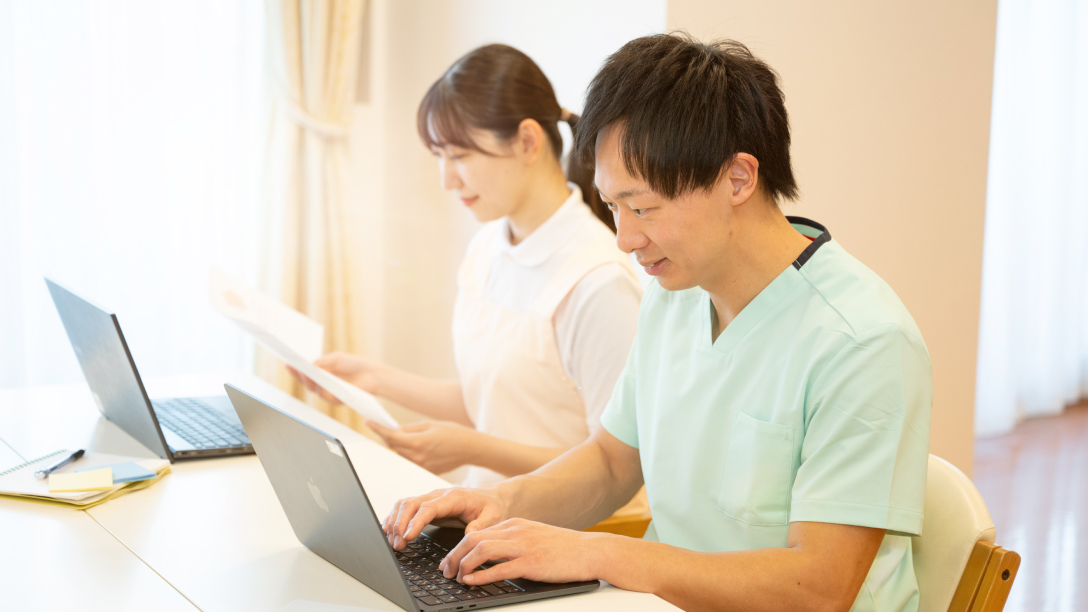 ケアに集中できる職場